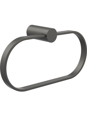Line Bathroom Opal Havluluk,yuvarlak 225 mm Mat Antrasıt