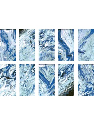 Art Mosaic Moana 12,5X25 / 5"X10" Flat Glossy Havuz Porseleni