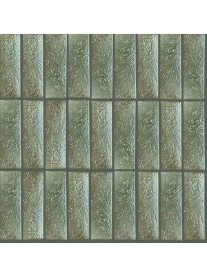 Art Mosaic Metal Platin 6,5X21,5 El Yapımı Terracotta Seramik