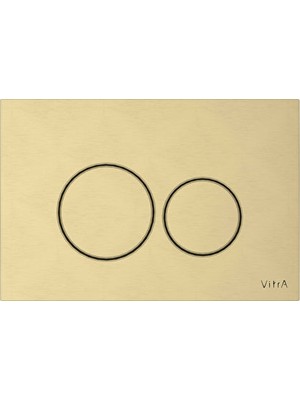 Vitra Root Round Kumanda Paneli, Fırçalı Altın 740-2425