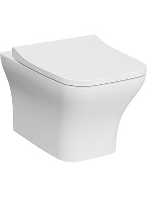 Vitra Zentrum Square Asma Klozet 7484L003-0090