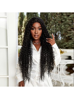 Sb Shopping Afro Daa Fiber Sen Tül Peruk / Siyah