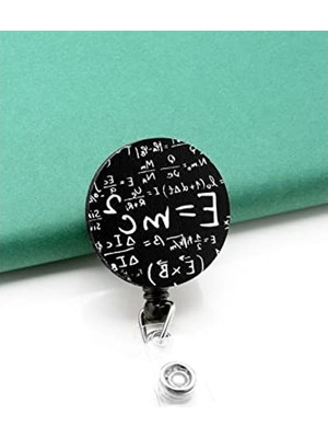 Cekar Store Albert Einstein Fizik Formülü Emc2 Yoyo Yaka Kartığı Yoyo Kartlık - YOY0037