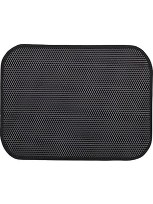 Cekar Store Elekli Kedi Tuvalet Önü Paspası 90 x 59 cm Gri