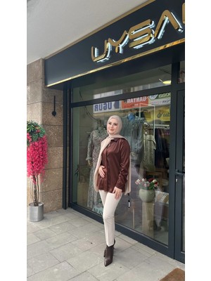 Yusuf Özdemir Beli Kemerli Kumaş Pantolon 1169 Taş