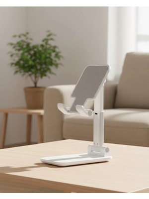 Astraltech Kaymaz Silikon Yüzeyli Ergonomik Telefon Standı