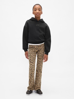 Gap Kız Çocuk Kahverengi Flare Leggings Tayt