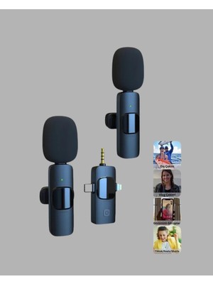 Zero Land Cosmotex Kablosuz Mikrofon - Telefon ve Bilgisayar Uyumlu