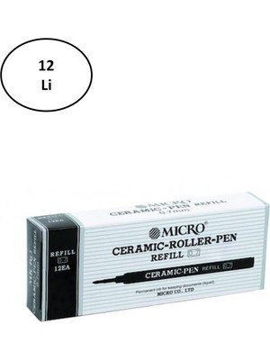 Özbience Mikro Seramik Refil Siyah 0,7, 12’li, Yüksek Performans ve Dayanıklılık