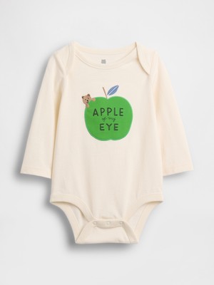 Gap Bebek Yeşil First Favorites Bodysuit