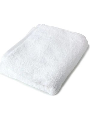 Motto Ticaret Nevresim Dünyası 600GR Otel Tipi 90X150 Banyo Havlusu Beyaz