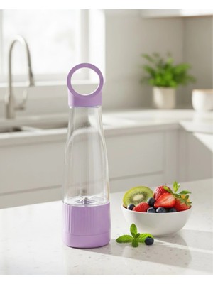 Motto Ticaret USB Şarjlı Taşınabilir Smoothie Blender 400 ml