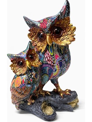 Motto Ticaret Özel Tasarım Polyester Baykuş ALK4352