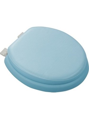 Go İthalat Mavi Yumuşak Klozet Kapak Büyük Puf  42X41 cm (5517)