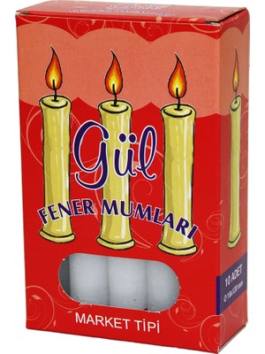 Go İthalat 10 Parça  Market Mum (5517)