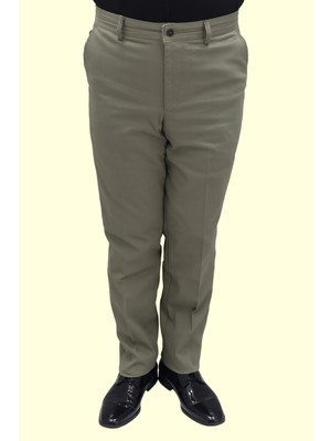 Toricelli Fistan Store Erkek Düz Yüksek Bel Klasik Kesim Rahat Kalıp Boru Paça Yandan Cep Yazlık Keten Pantolon