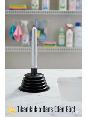 Motto Ticaret Mey Ithalat® Prograde Körüklü Lavabo Açıcı Pompa  Design 716624