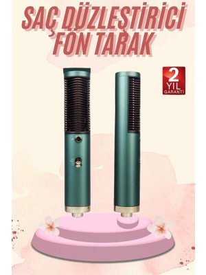 Zero Land Cosmotex Saç Düzleştirici Fön Makinesi Saç Fırçası Profesyonel Üflemeli