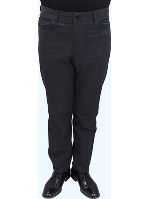 Toricelli Fistan Store Erkek Desenli Yüksek Bel Klasik Kesim Rahat Kalıp Boru Paça Üstten Cep Yazlık Keten Pantolon