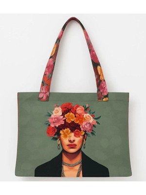 Wolo Tekstil Maxı Tote Bag WD4037