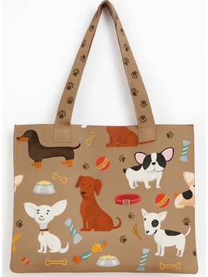 Wolo Tekstil Maxı Tote Bag WD4034