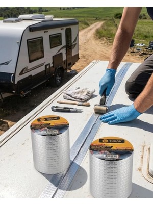 Motto Ticaret Çok Amaçlı Sızdırmaz Bant Boru Çatı Gider Tamir Bandı 2 mt