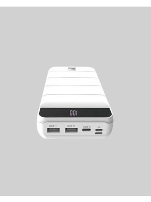 Zero Land Cosmotex 22.5W Pd Destekli Taşınabilir Şarj  Çoklu Çıkışlı Model Powerbank
