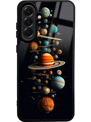 Alan Tech Galaxy A56 Kılıf Kamera Korumalı Desenli Zore Lusi Kapak