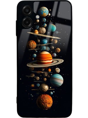 Alan Tech Galaxy A07 Kılıf Kamera Korumalı Desenli Zore Lusi Kapak