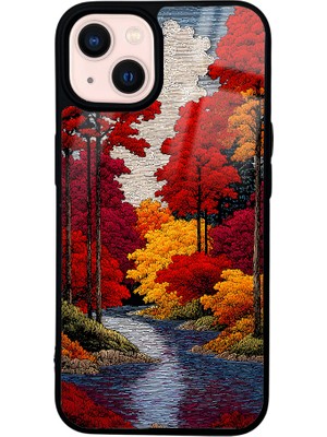 Alan Tech Apple iPhone 15 Kılıf Kamera Korumalı Desenli Zore Lusi Kapak