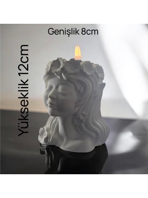 Civetta Taş Tozu Prenses Mumluk Mum