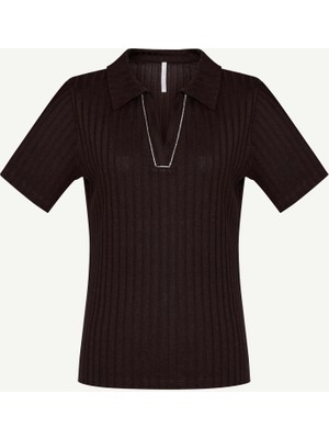 Yargıcı Regular V Yaka Kısa Kol T-shirt