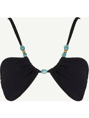 Yargıcı Straplez Bikini Üst