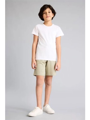 Defacto Erkek Çocuk Penye Şort B5867A8/GN497