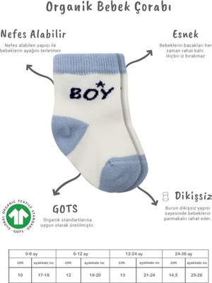 Freedom Storee 3'lü Penye Boy And Girl Soket Çorap BS10114 Mavi