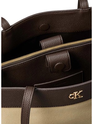 Calvin Klein Açık Bej Kadın El Çantası LV04F3503GXSJ