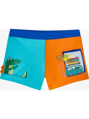 Penti Renkli Erkek Çocuk Carnaval Energy Trunk Mayo