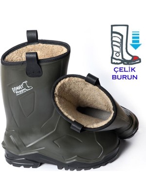Zemira Pollyboot Power Rigger Çizme Çelik Blu 49 Numara