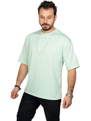 Maxi-Dry Aşırı Terleme Önleyici Oversize Erkek Tişört, Çift Katmanlı, Islaklık Sızdırmaz, Nefes Alabilen Kumaş