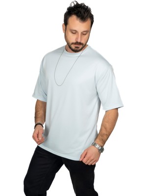 Maxi-Dry Aşırı Terleme Önleyici Oversize Erkek Tişört, Çift Katmanlı, Islaklık Sızdırmaz, Nefes Alabilen Kumaş