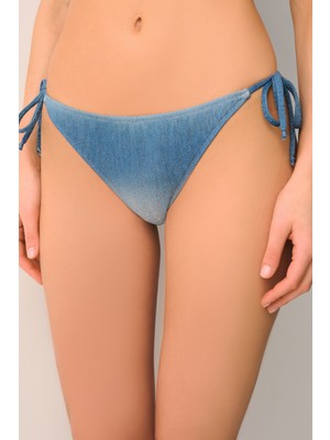 Suwen Windy Ince Bağcıklı Bikini Alt