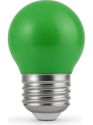 En Parlak Gece Lambası Ampülü 1W LED E27 Duy Yeşil
