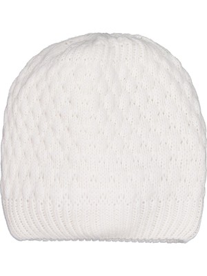 Civil Baby Çift Ponponlu Bebek Uni Basic Bere - Ekru