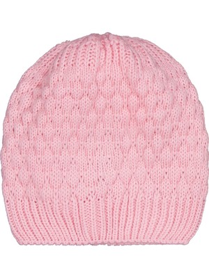 Civil Baby Çift Ponponlu Bebek Uni Basic Bere - Pembe
