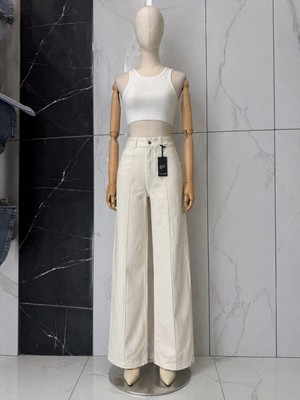 Aida Fashion Öbden Dikişli Palazzo Jeans