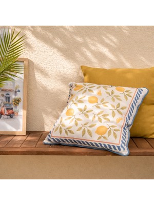 Evidea Soft Lume Kırlent - Ekru - 45X45 cm