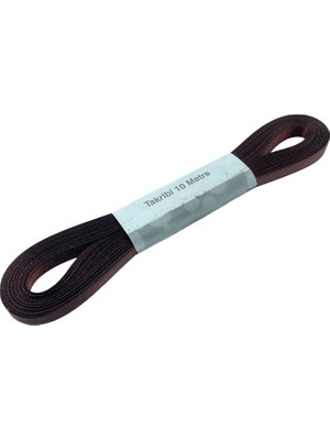 Morperde Katlamalı Perde Kurdele (5mm) Acı Kahverengi