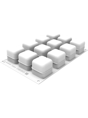 36.412.87.0065 Silikomart Cubo 3D 85 Silikon Kalıp