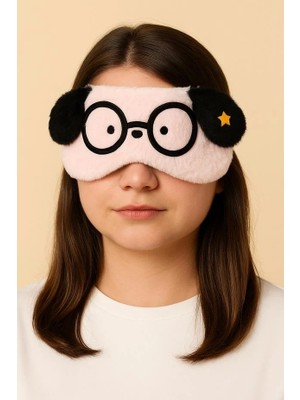 Bony Socks Gözlüklü Köpek Göz Bandı Desenli