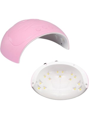Zero Land Cosmotex Ultriyole Işıklı 15 Ledli 45W Oje Kurutucu Makine Pembe